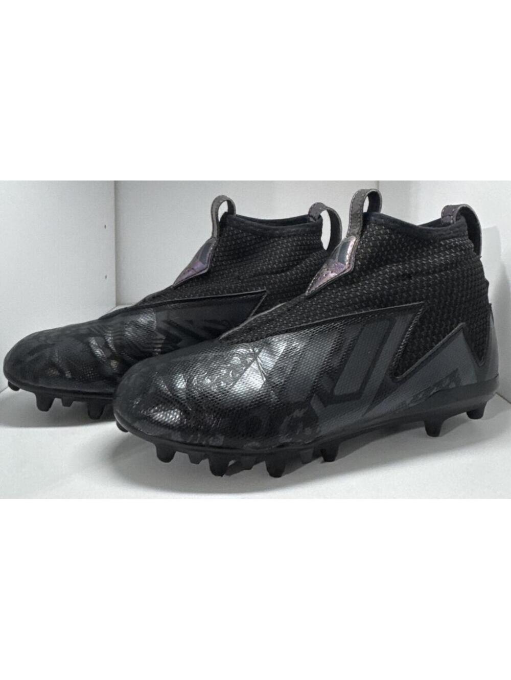 Adidas Black Cleats Size 3